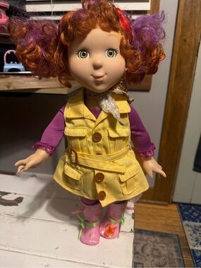 Fancy Nancy Explorer 18" Doll Belted Safari Vest JAKKS Pacific 2010 Retired